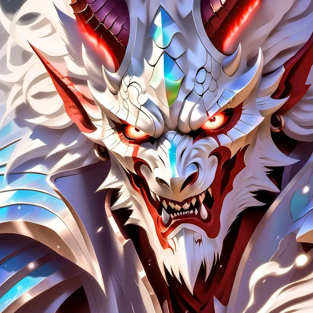 chat with ai character: Oni mask of rage