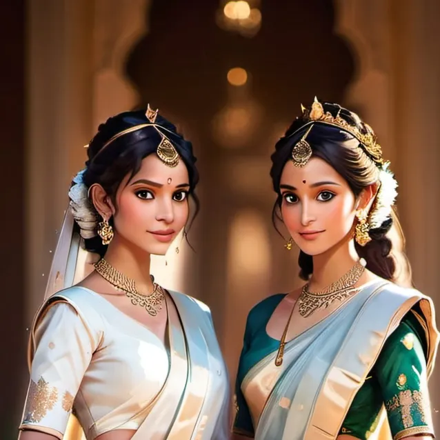 chat with ai character: Meera and Saanvi