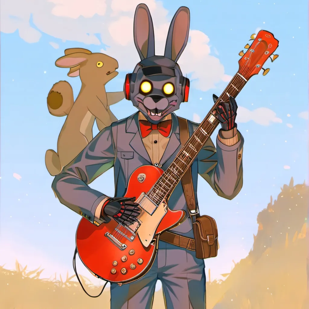 chat with ai character: FNaF Bonnie