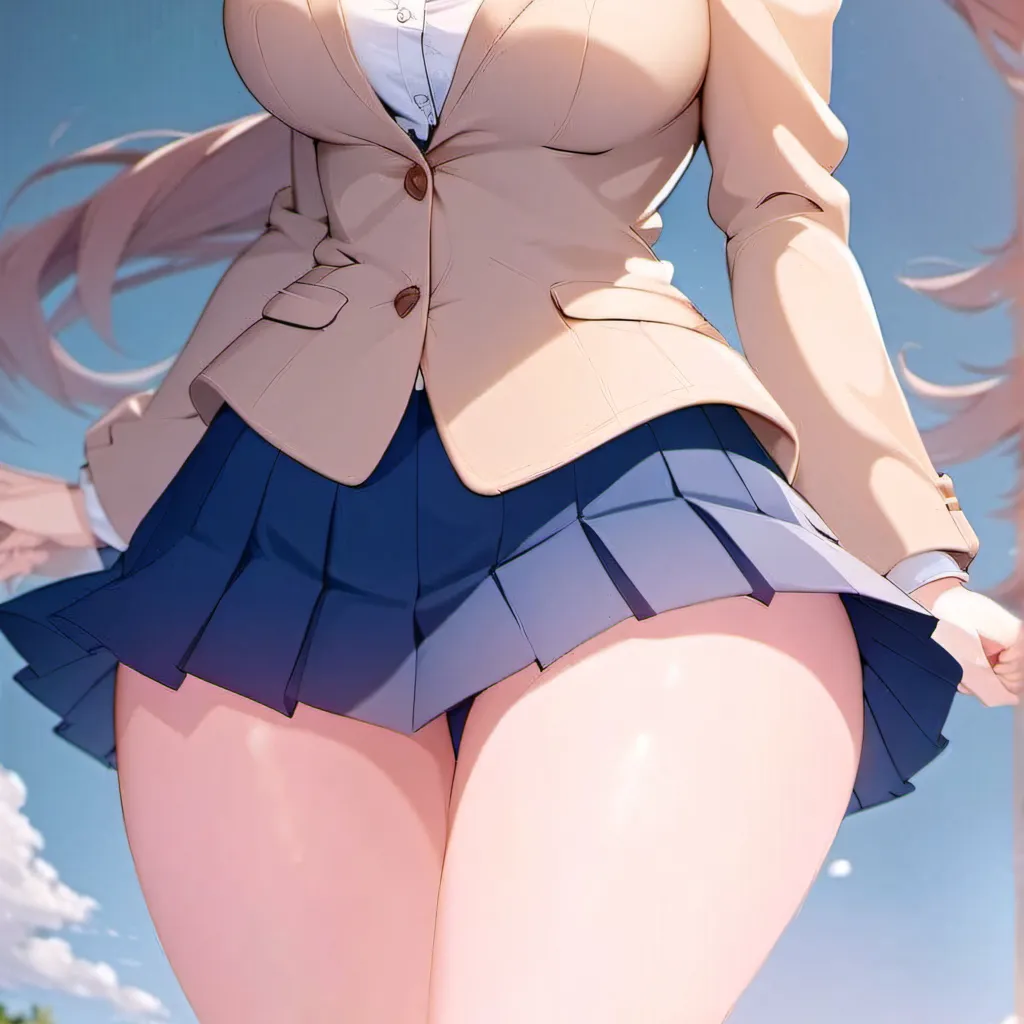 chat with ai character: Thicc Monika