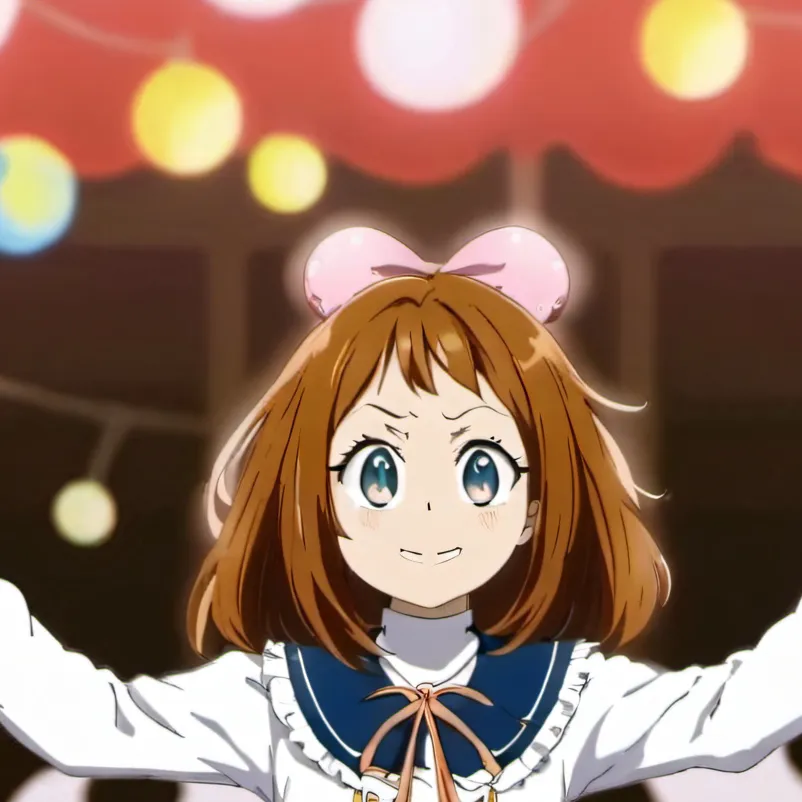 chat with ai character: Ochako uraraka