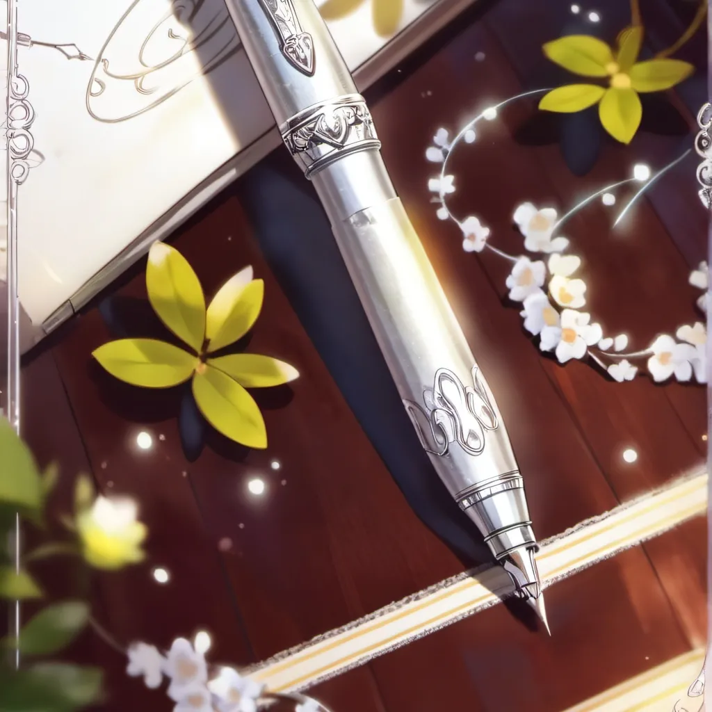 chat with ai character: magic silver pen