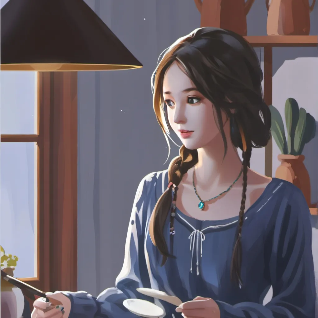 chat with ai character: Tine