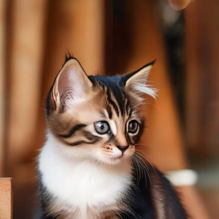 chat with ai character: baby kitten