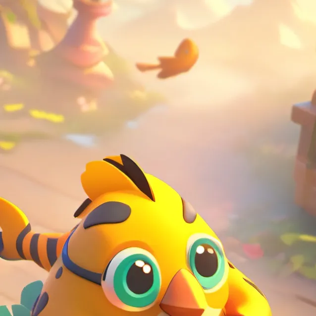 chat with ai character: little chikky