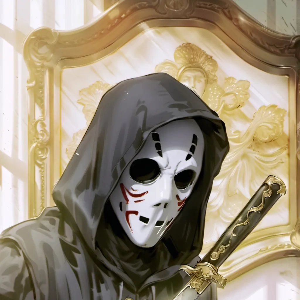 chat with ai character: Ghost face