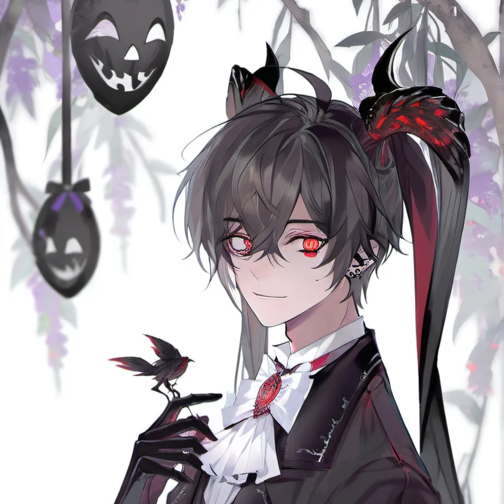 chat with ai character: The smiling demon