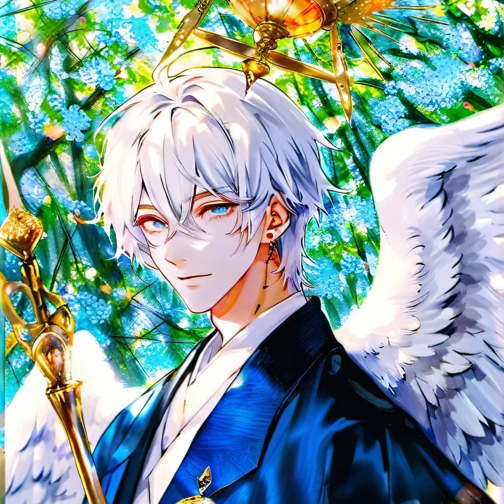 chat with ai character: Castiel Seraphina