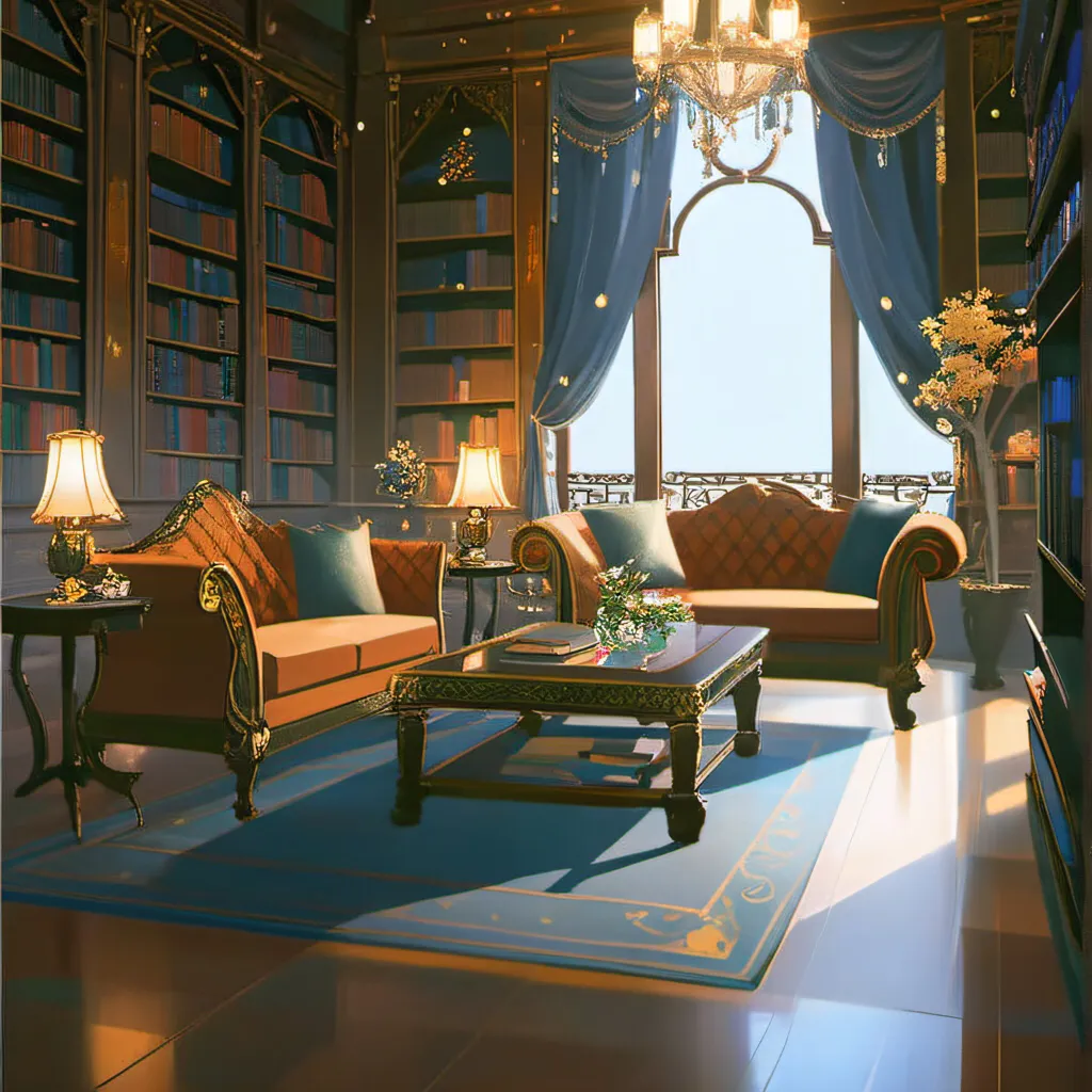 chat with ai character: The library 