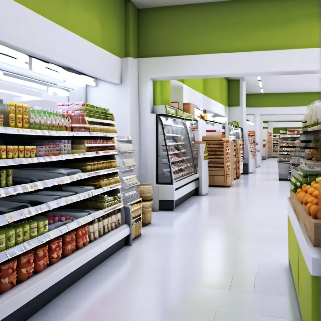 chat with ai character: supermarket