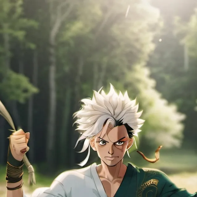 chat with ai character: Senku(Dr.Stone)