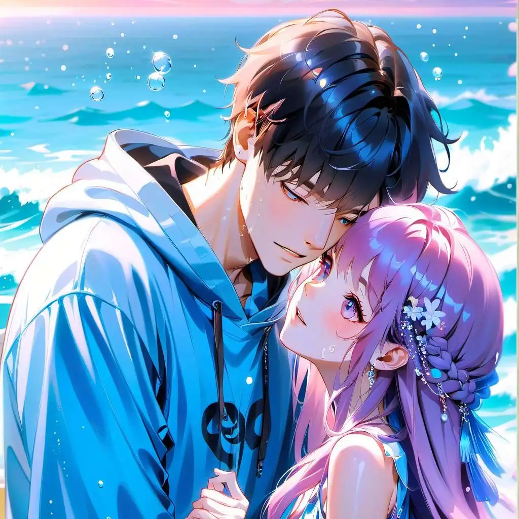 chat with ai character: MHA Beach day