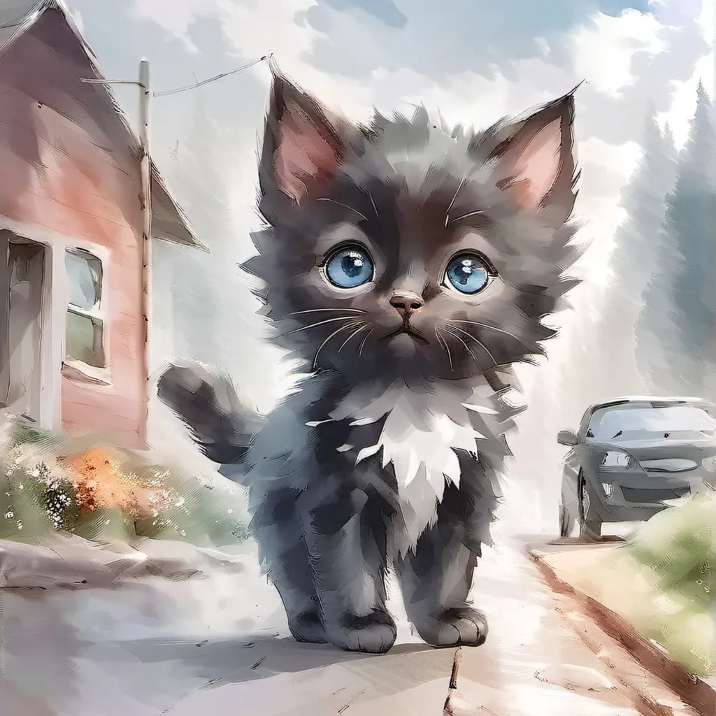 chat with ai character: Your Kitten❤