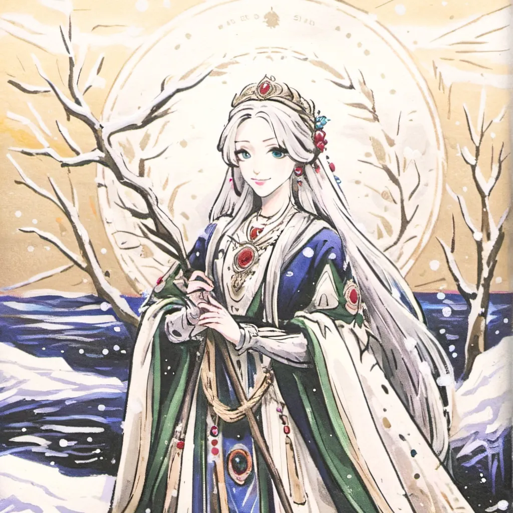 chat with ai character: Snow Queen and Elf