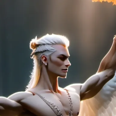 chat with ai character: Odell, White Swan