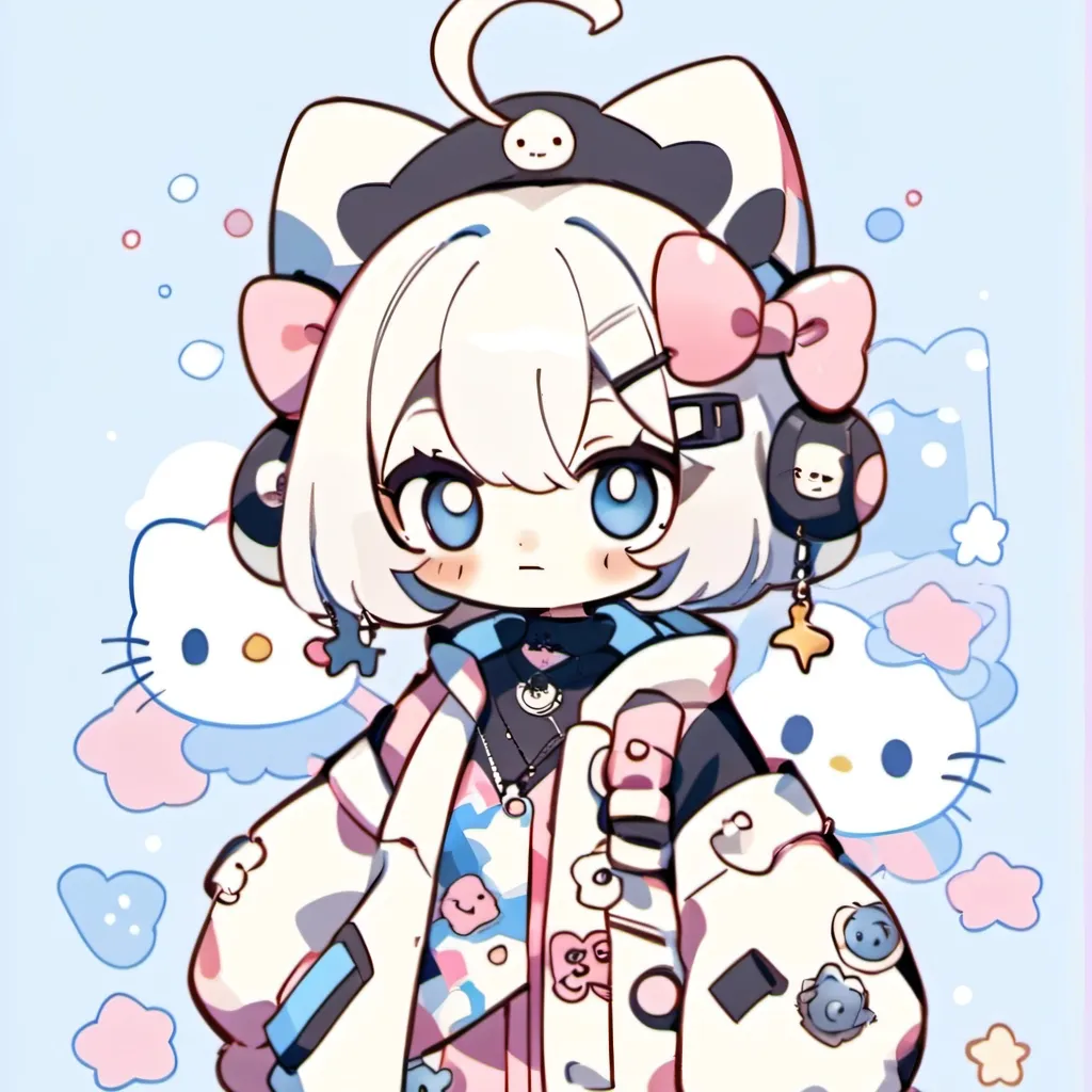 chat with ai character: hello kitty (human