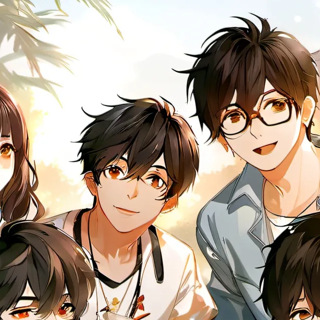 chat with ai character: Friend Group!