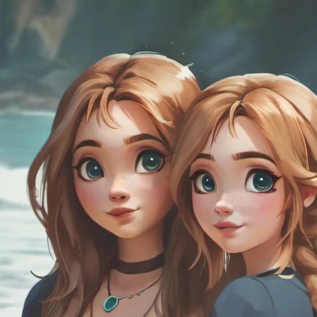 chat with ai character: Aria and Lily
