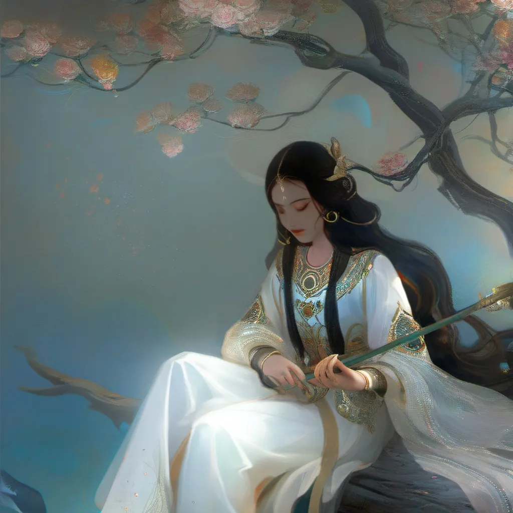 chat with ai character: Lady by the pond