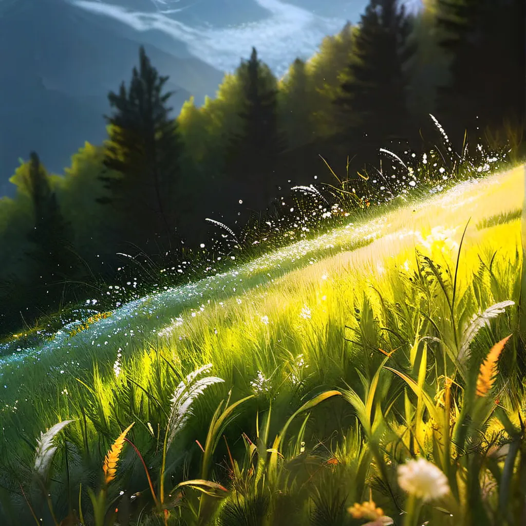 chat with ai character: grass