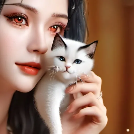 chat with ai character: Ellie and Mr cat