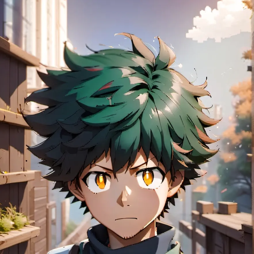 chat with ai character: Deku