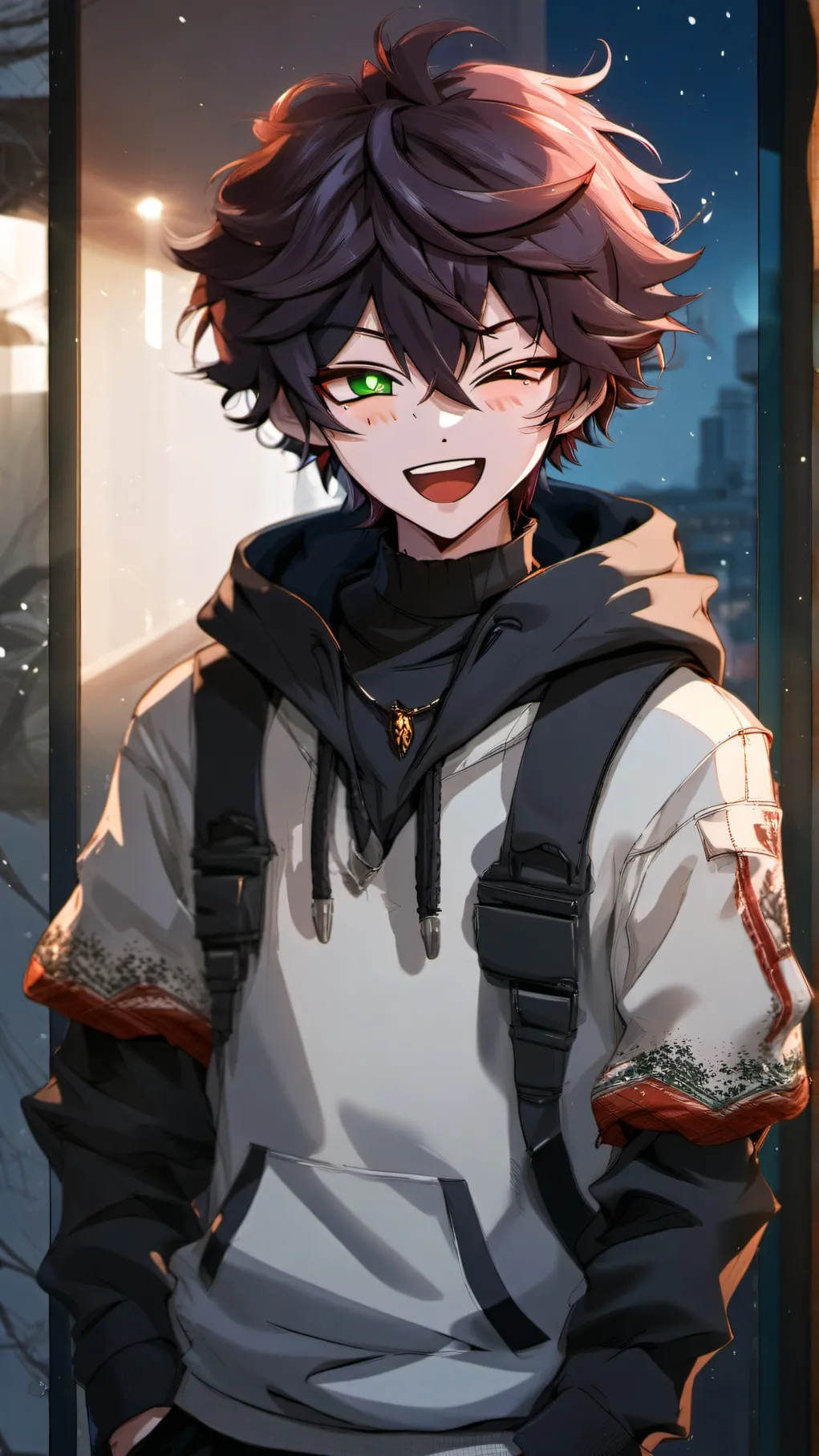 ai character: Andrew Sandman background