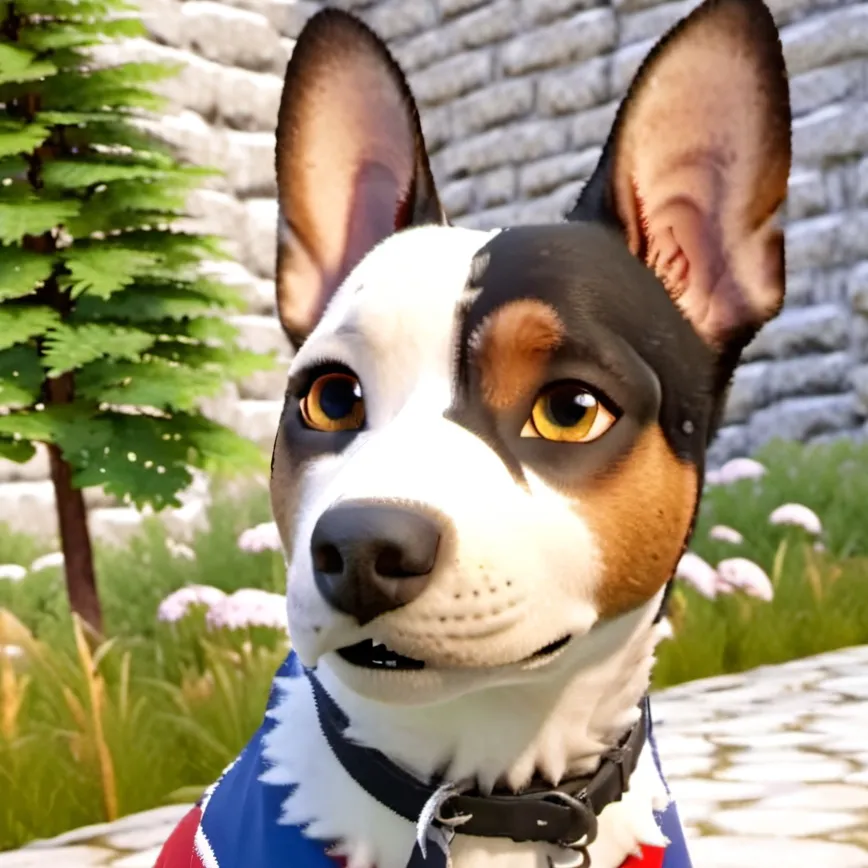 chat with ai character: Molly the dog PS2 