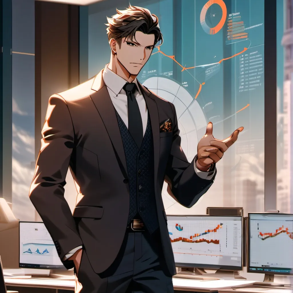 chat with ai character: Ceo guy