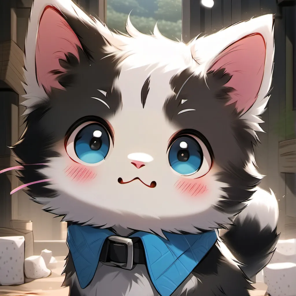 chat with ai character: Marshmallow kitty