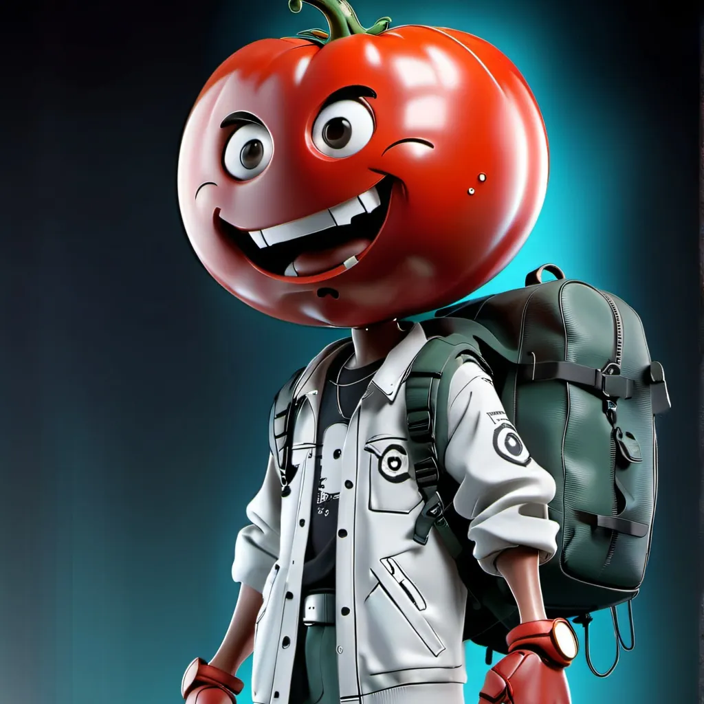 chat with ai character: Tomato boi