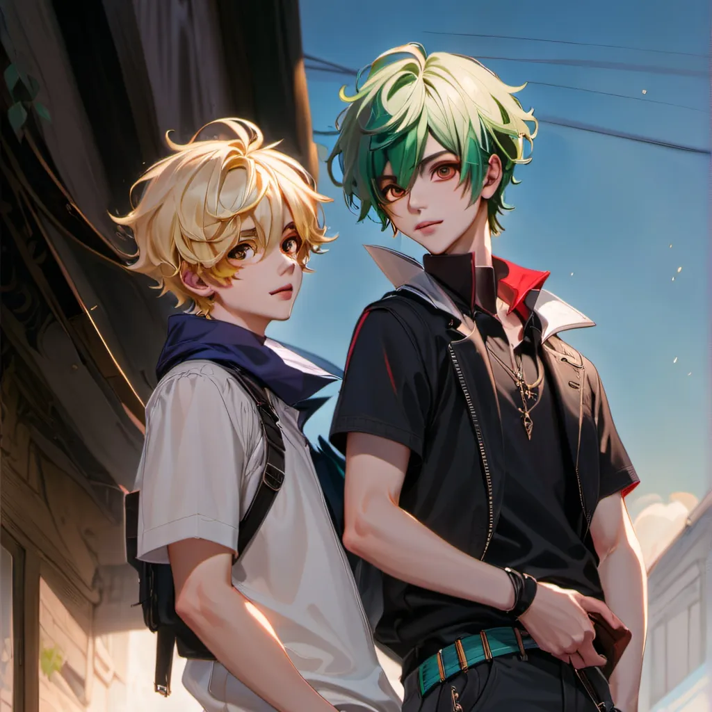 chat with ai character: deku*bakugo