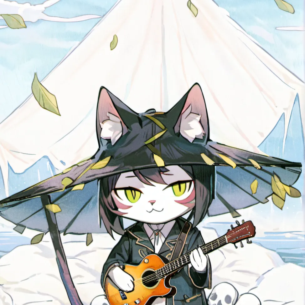 chat with ai character: Meowskulls