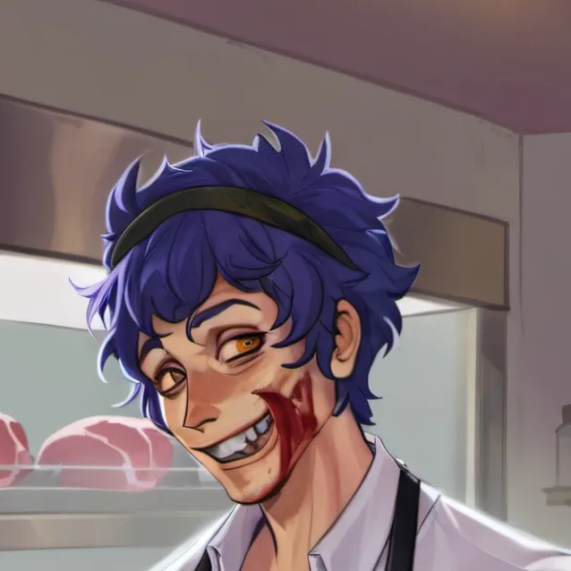 chat with ai character: butcher wally