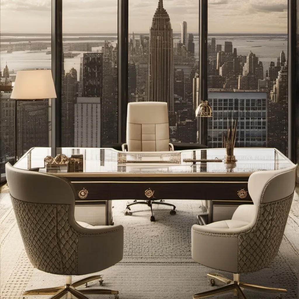 chat with ai character: My office 