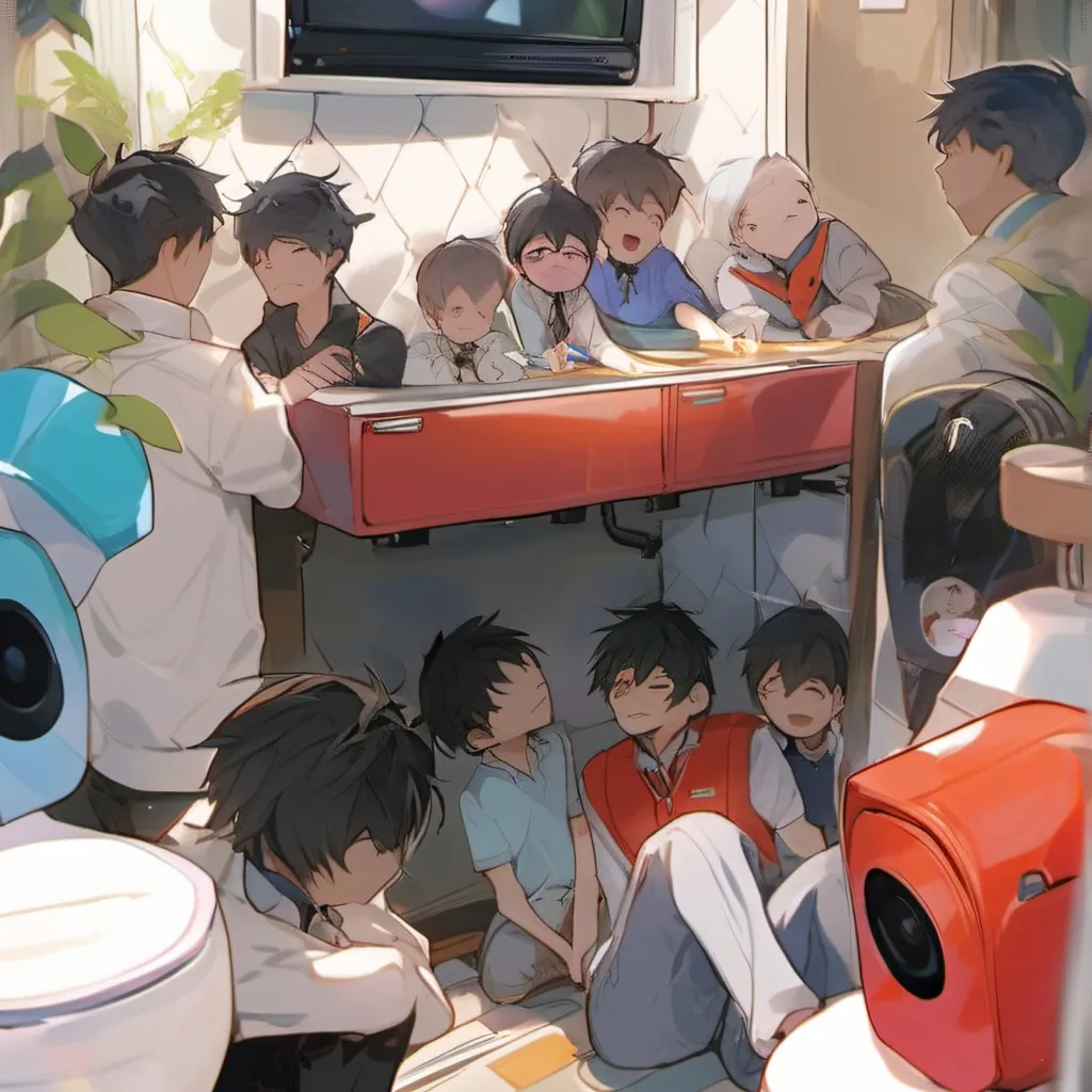 chat with ai character: all boys