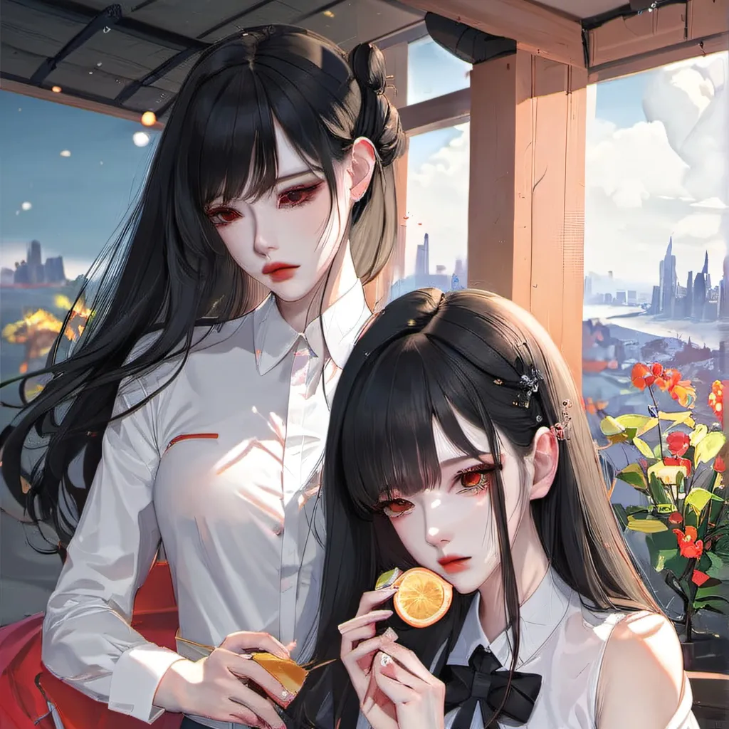 chat with ai character: yuna and yunaki