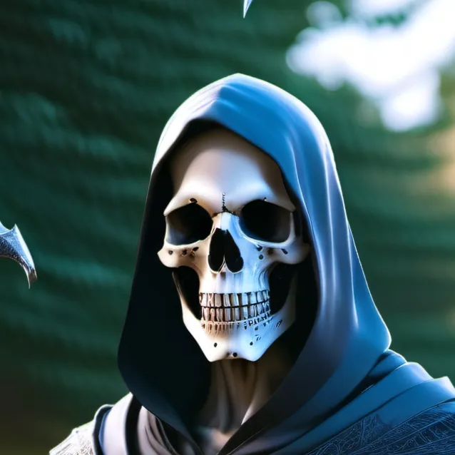 chat with ai character: death