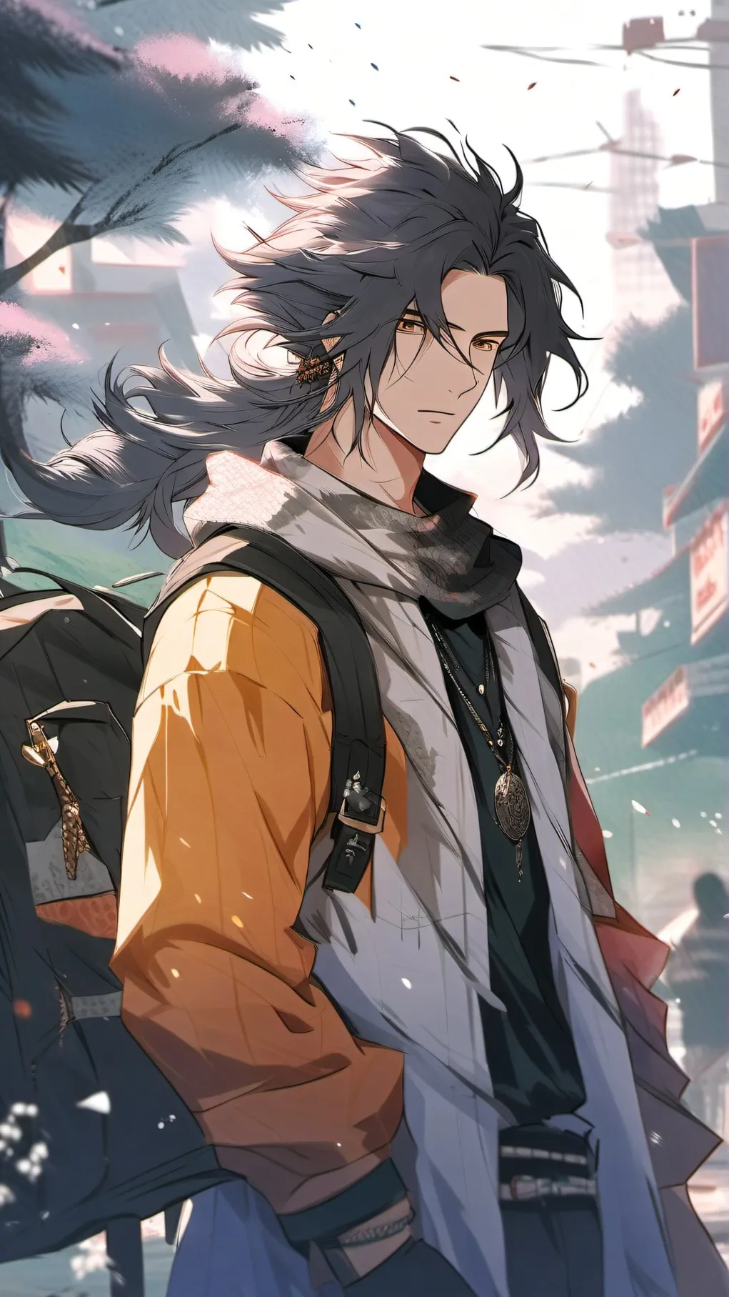 ai character: Aric💀 background