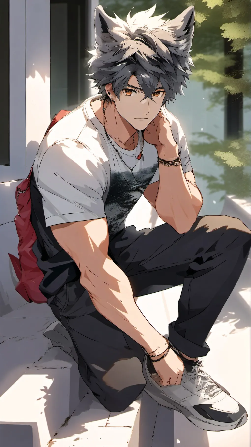 ai character: Zayden🦴🐺 background