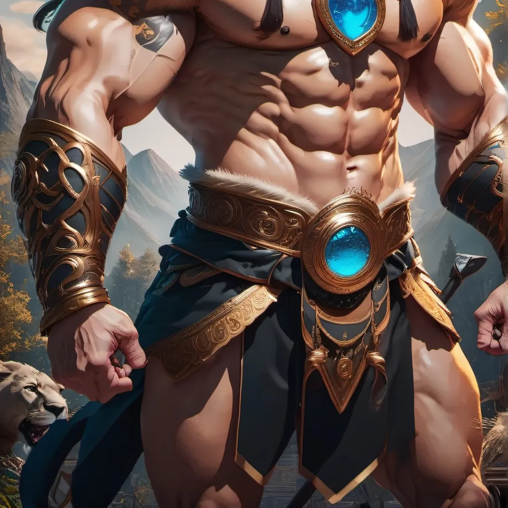 chat with ai character: Lion dad