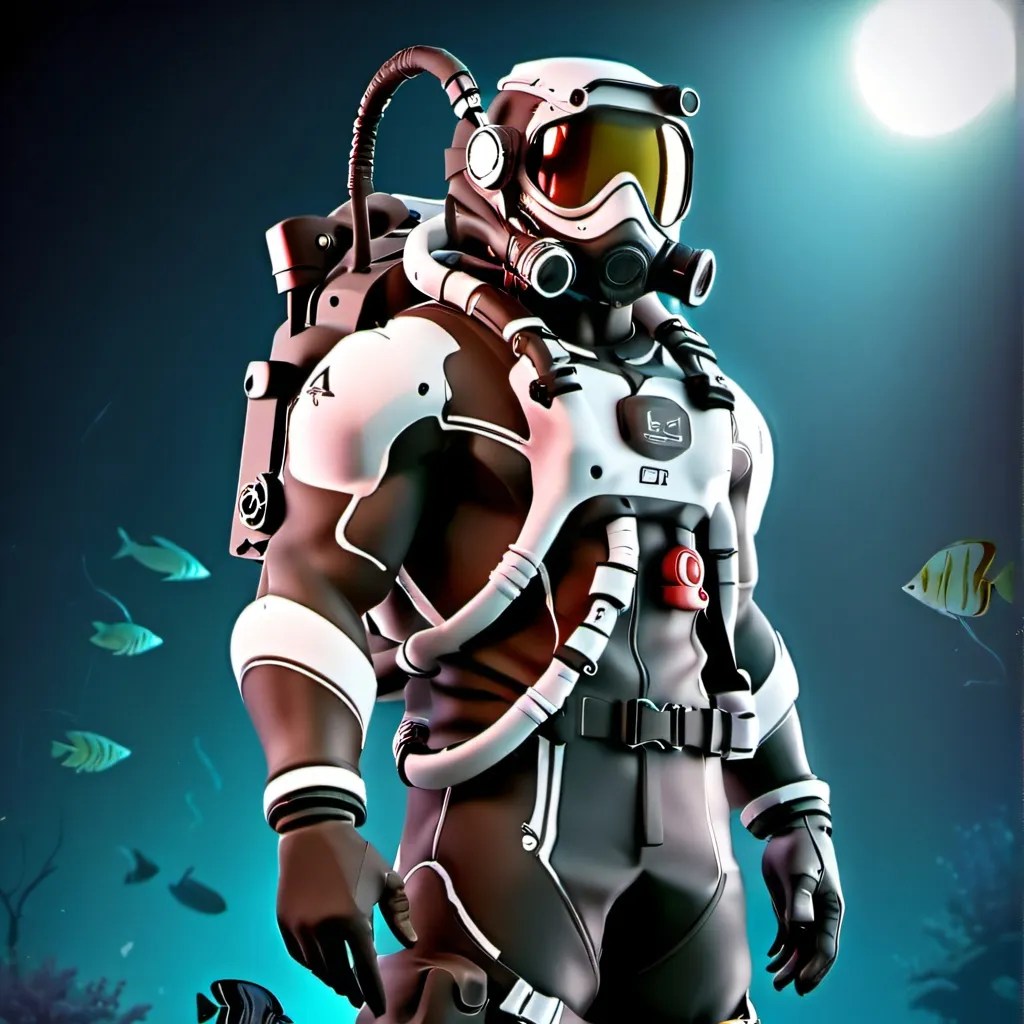chat with ai character: The diver.
