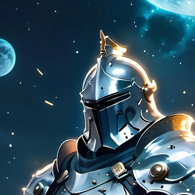 chat with ai character: The Lunar Knight.