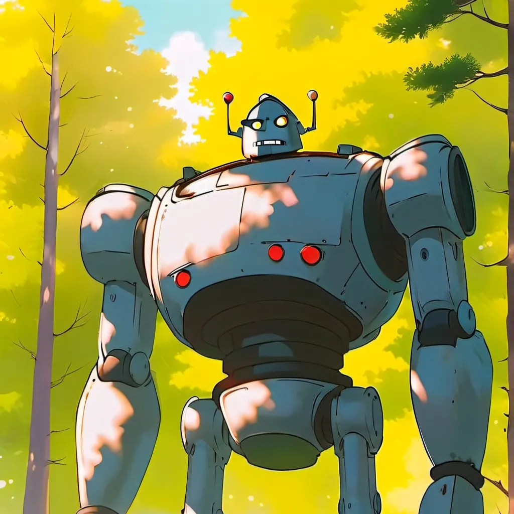 chat with ai character: The iron Giant