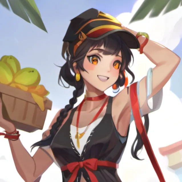 chat with ai character: girl