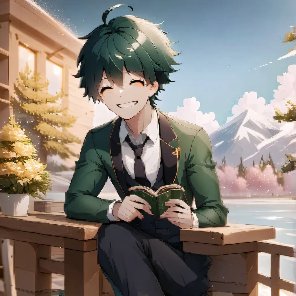chat with ai character: deku