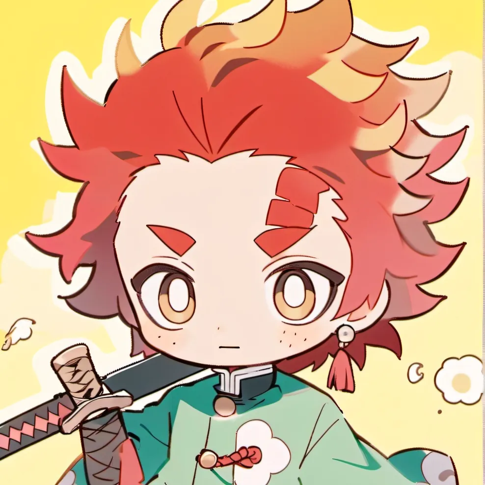 chat with ai character: baby tanjiro