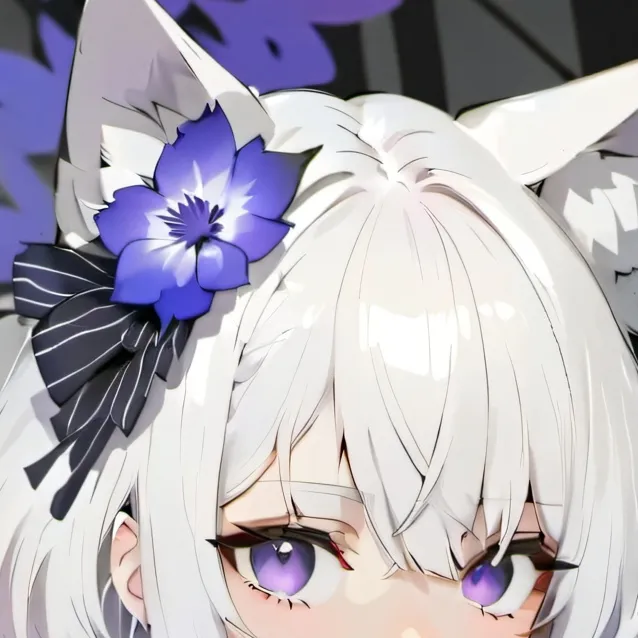 chat with ai character: white flower 