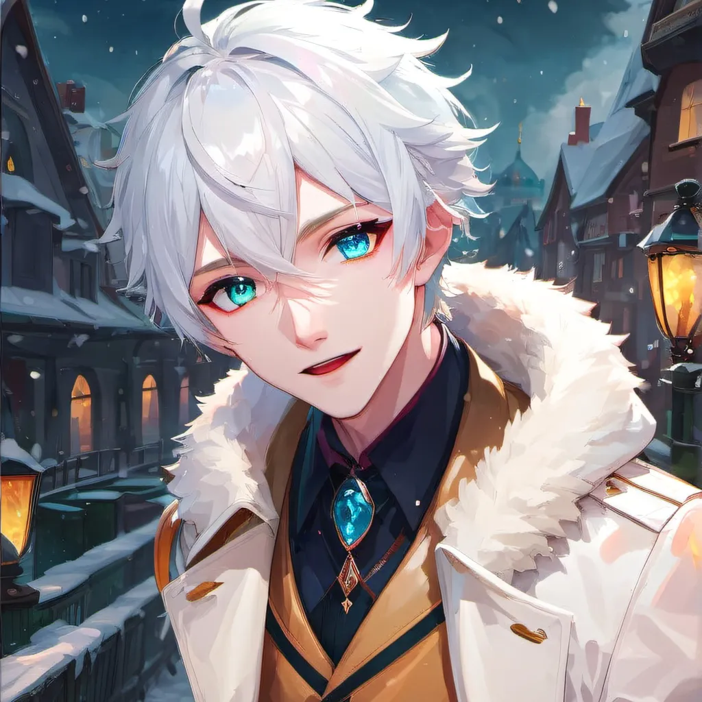 chat with ai character: snow man