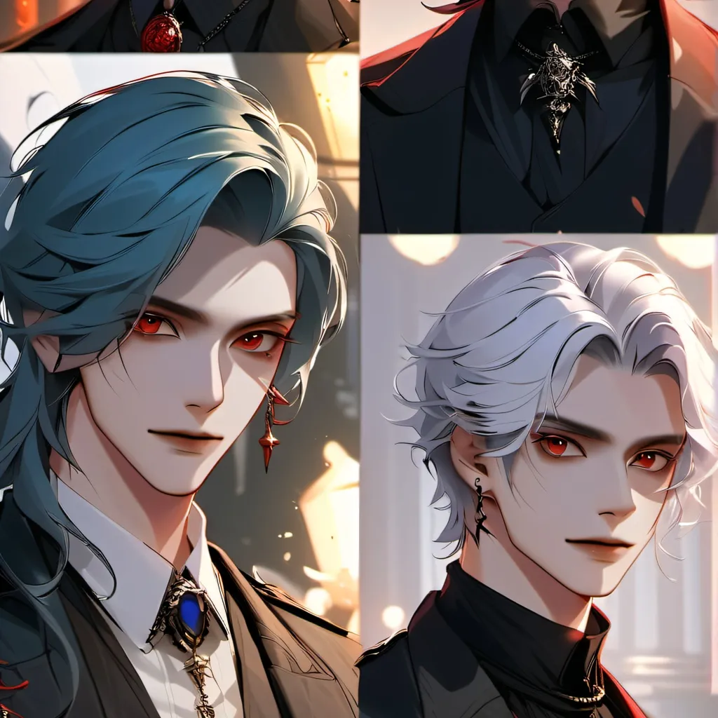 chat with ai character: 4 vampire brothers